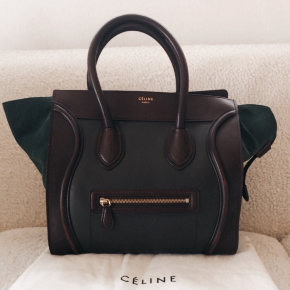 CELINE PARIS- Luggage Handbag AUTH!!